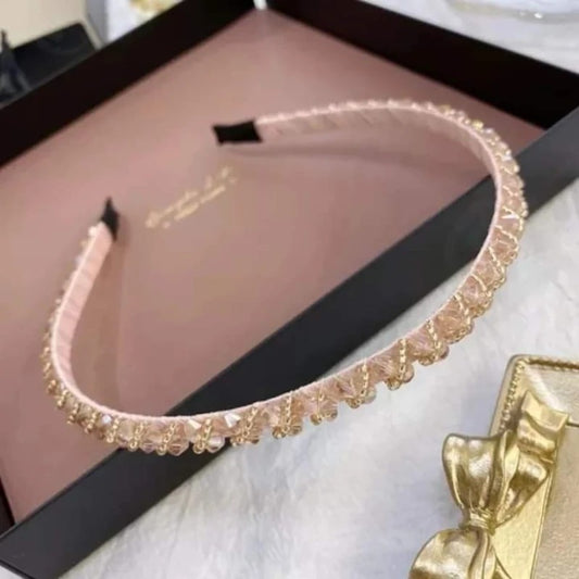 Diamond Cut Stones Head Band