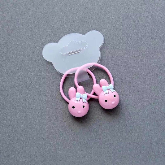 Colorful Kids Hair Ponies - Set of 7 Ponies
