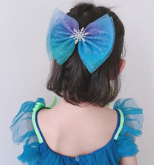 Disney Frozen Hair Bow Barrette clip