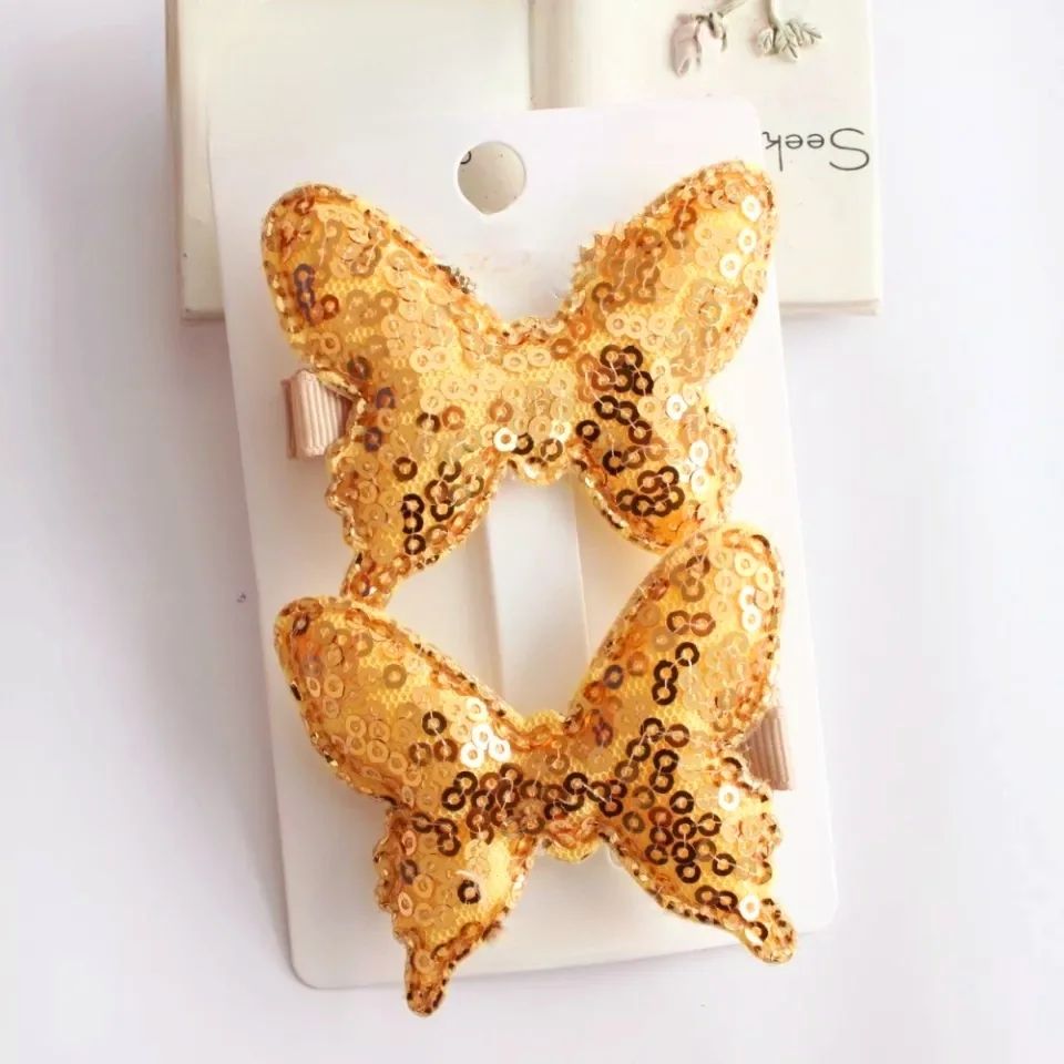 Butterfly Sequence Hair Pins