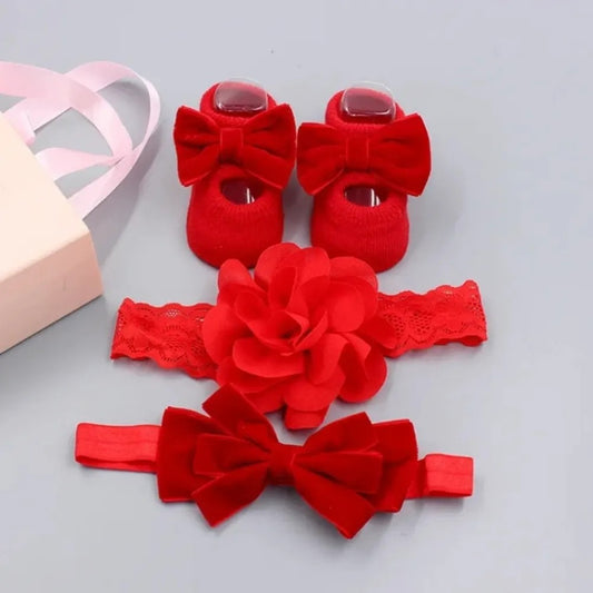 Bootie Socks HeadBand Set