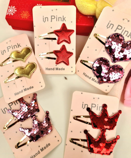 Sparkle Sequence Hair Pin Set